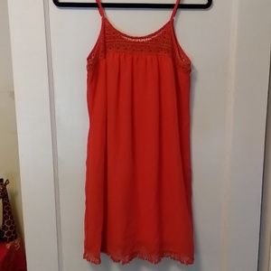 Spaghetti Strap Dress with key hole back